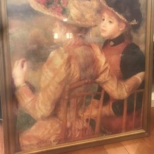 Philadelphia Museum Pierre August Renoir TWO GIRLS